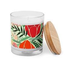 Glass jar candle