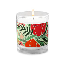 Glass jar candle