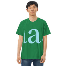 Men's fitted straight cut t-shirt