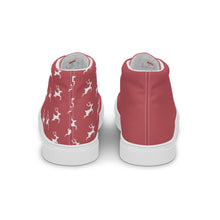 Men’s high top canvas shoes