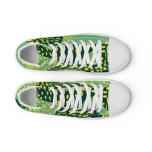 Men’s high top canvas shoes