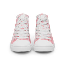Men’s high top canvas shoes