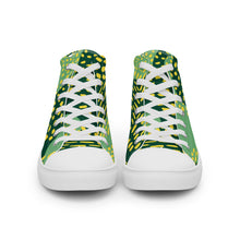Men’s high top canvas shoes