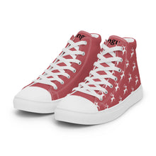 Men’s high top canvas shoes