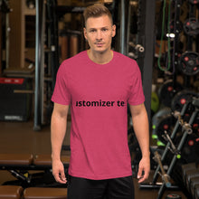 Customizable Short-Sleeve Unisex T-Shirt