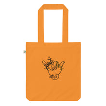 Organic fashion tote bag