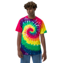 Camiseta tie-dye oversize