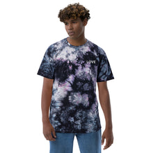Camiseta tie-dye oversize