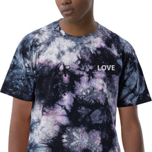 Camiseta tie-dye oversize