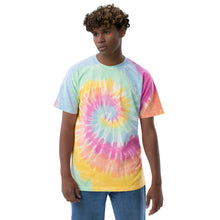 Camiseta tie-dye oversize