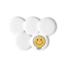Set of pin buttons