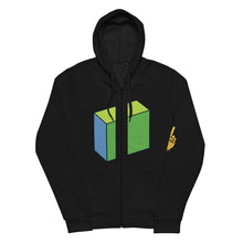 Unisex basic zip hoodie