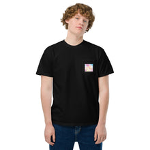 Unisex garment-dyed pocket t-shirt