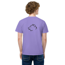 Unisex garment-dyed pocket t-shirt