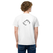 Unisex garment-dyed pocket t-shirt