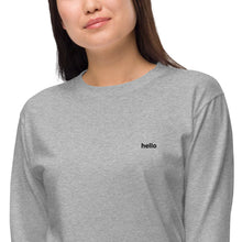 Unisex long sleeve t-shirt