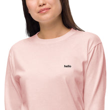 Unisex long sleeve t-shirt