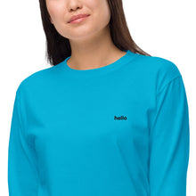 Unisex long sleeve t-shirt