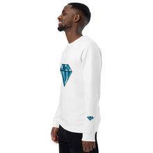 Unisex organic raglan sweatshirt