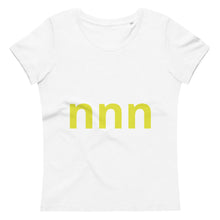 Women's fitted tee