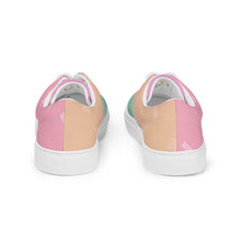 Women’s lace up canvas shoes