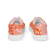 Women’s lace-up canvas shoes