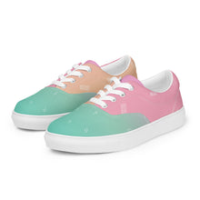 Women’s lace up canvas shoes