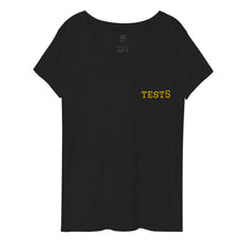 Women’s recycled v-neck t-shirt
